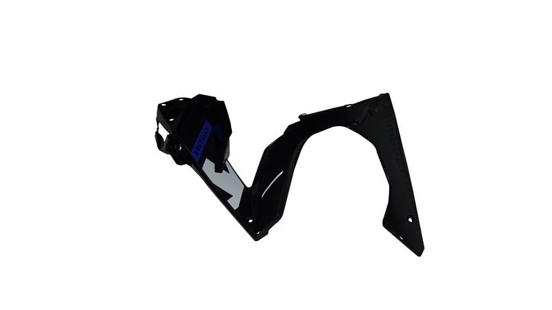 İÇ DİZLİK DEKORU SOL SİYAH - MAVİ (R250)